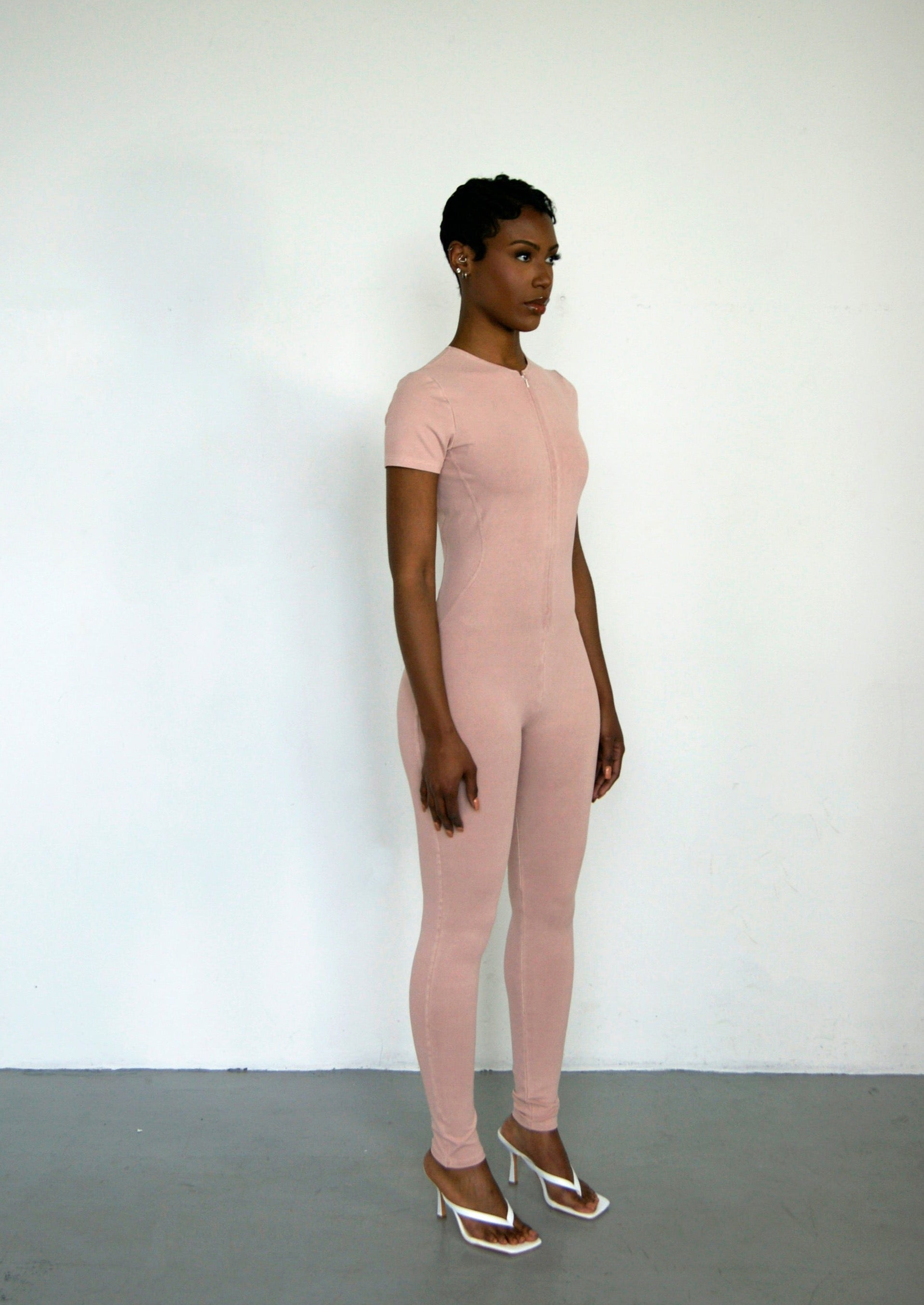 Contour Bodysuit - Peony