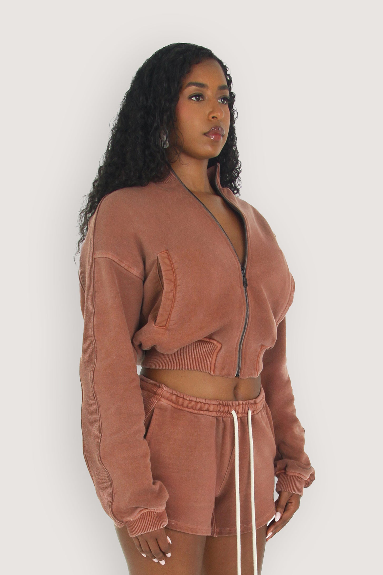 Tropix Bomber Jacket - Clay