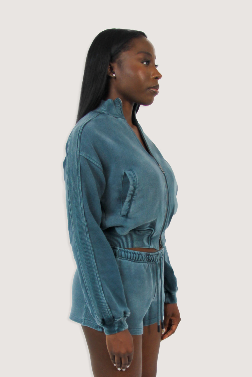 Tropix Bomber Jacket - Ocean