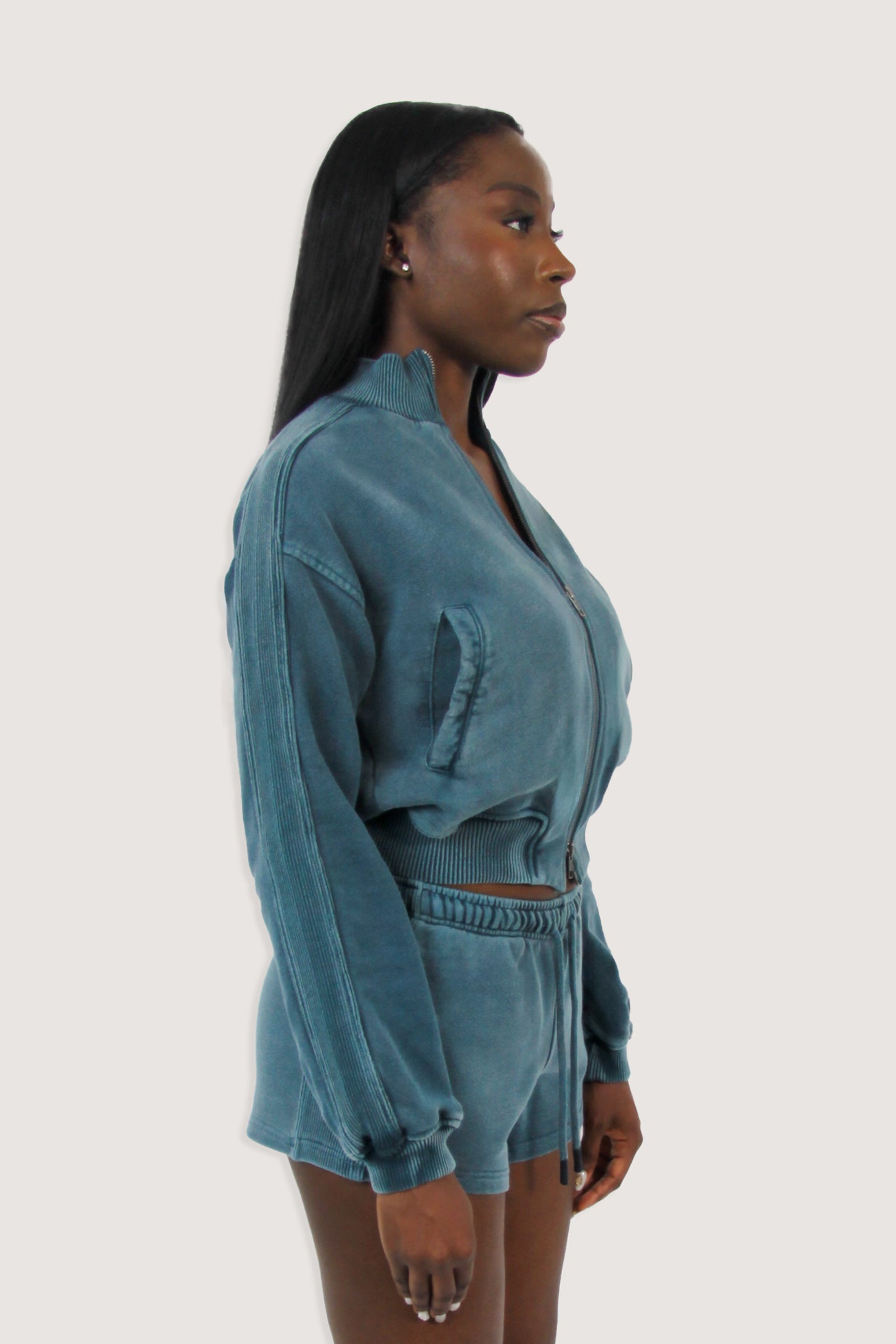 Tropix Bomber Jacket - Ocean
