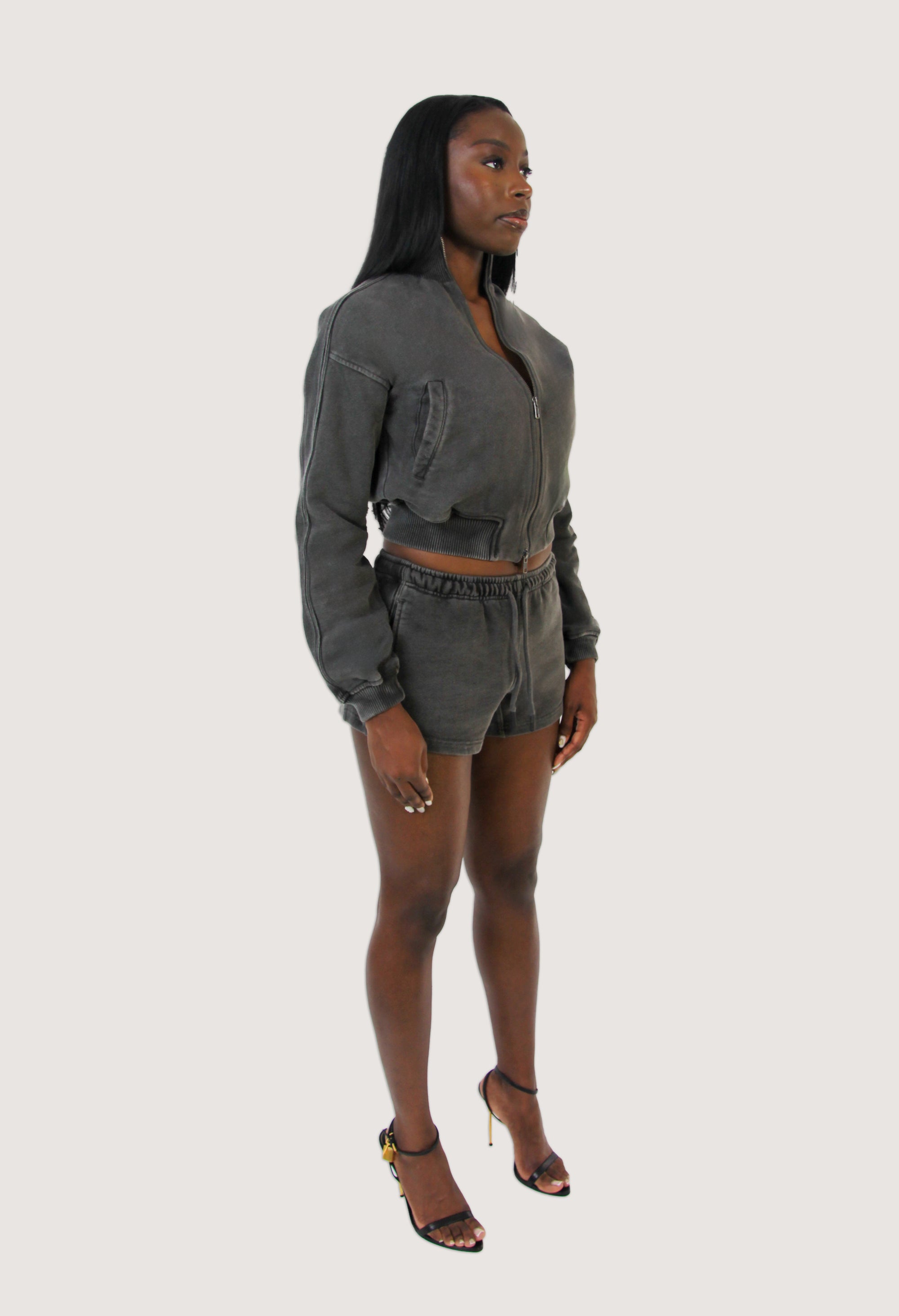 Tropix Bomber Jacket - Coal