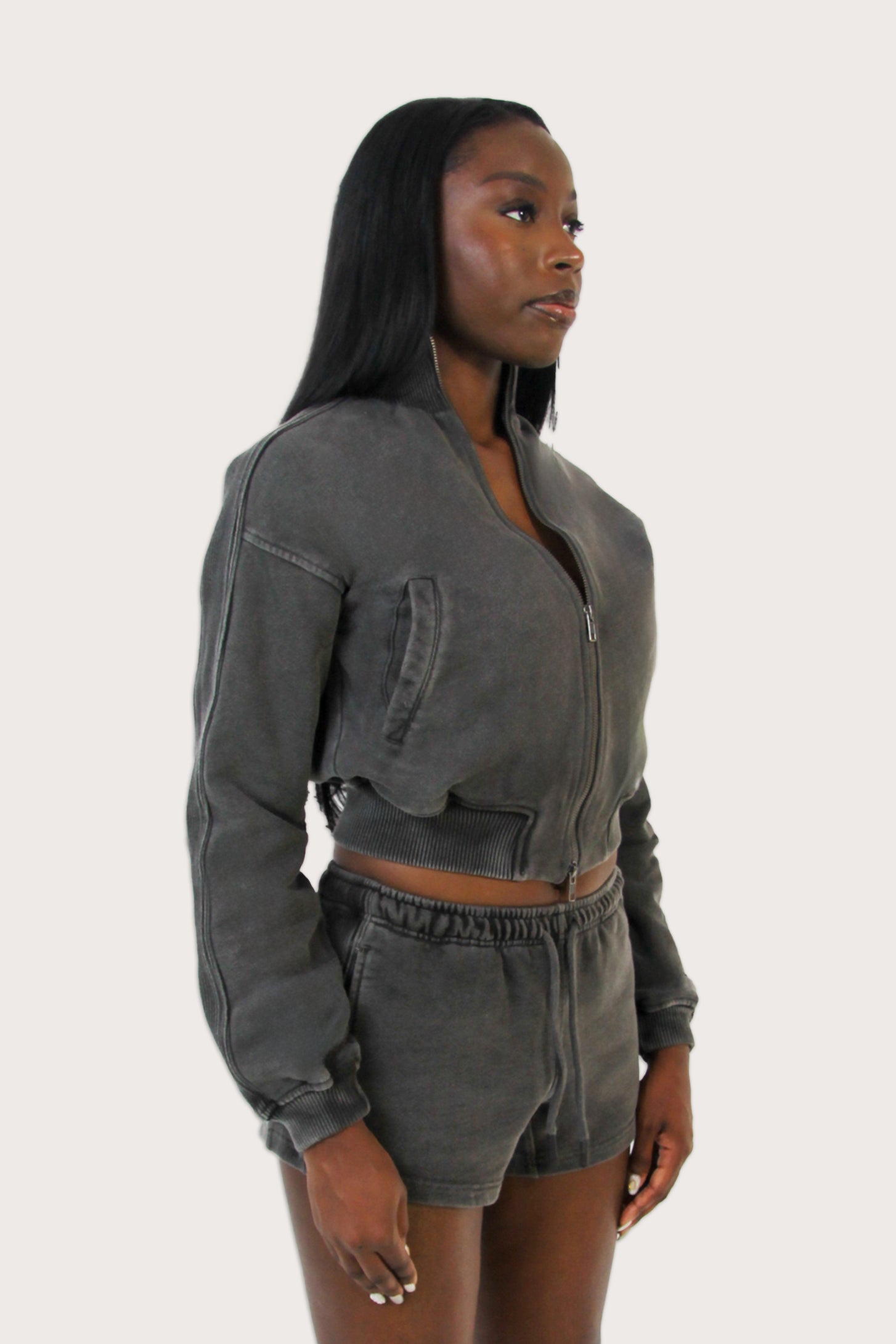 Tropix Bomber Jacket - Coal